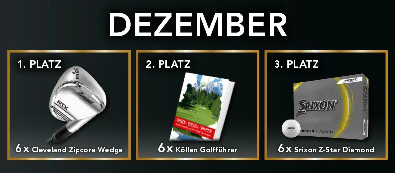 Golf House Indoor Series - Monatspreis Dezember